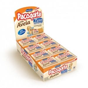 Paçoquita com Aveia Diet Caixa com 24 un de 18g