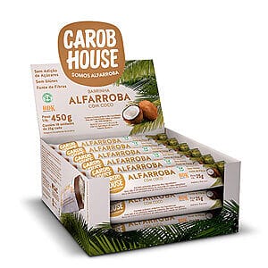 Alfarroba com Coco Sem Açúcar Caixa com 18 un de 25g