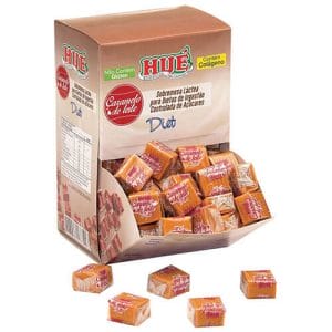 Bala de Caramelo de Leite Diet Caixa com 700g