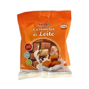 Bala de Caramelo de Leite Diet 100g