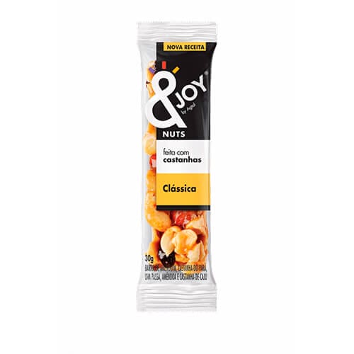 Barra Mixed Nuts Original/Classica Caixa com 12 un de 30g