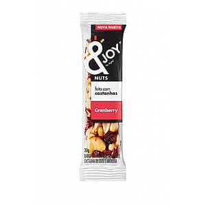 Barra Mixed Nuts Cranberry Caixa com 12 un de 30g