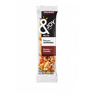 Barra Mixed Nuts Nozes e Canela Caixa com 12 un de 30g