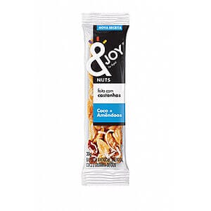 Barra Mixed Nuts Coco e Amêndoas Caixa com 12 un de 30g