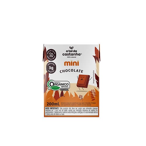 Mini Bebida Vegetal Chocolate 200ml
