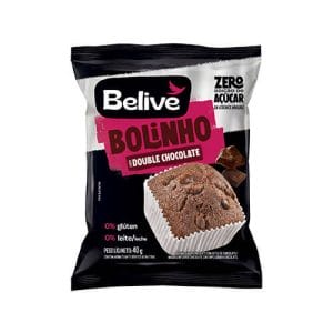 Bolinho Sem Açúcar Double Chocolate Caixa com 10 un de 40g