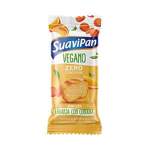 Bolinho Vegano Laranja com Cenoura Caixa com 12 un de 35g