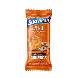 Bolinho Sem Açúcar Churros Caixa com 12 un de 40g