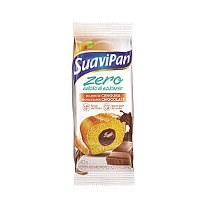 Bolinho Sem Açúcar Cenoura com Chocolate Caixa com 12 un de 40g