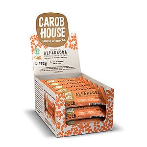 Bombom de Alfarroba Sem Açúcar Castanha de Caju Caixa com 16 un de 12g