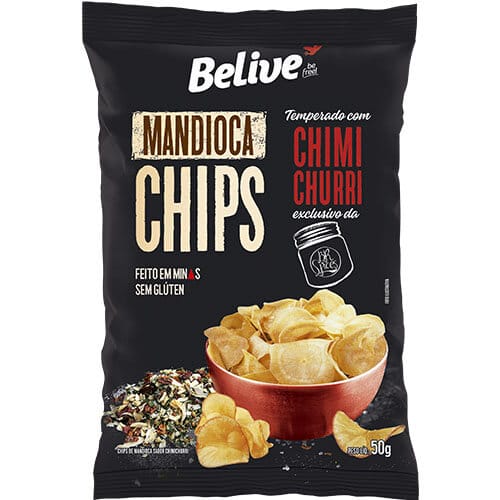 Chips de Mandioca Chimichurri 50g