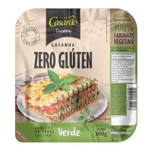Massa Lasanha Verde Sem Glúten 300g