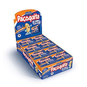 Paçoquita Diet Caixa com 24 un de 18g