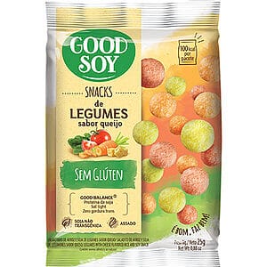 Snack Sem Glúten Legumes ao Queijo 25g
