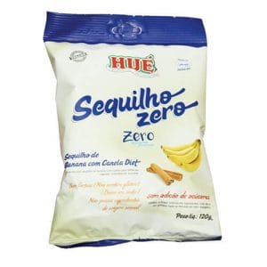 Sequilho de Banana com Canela Zero Açúcar 120g