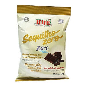 Sequilho de Chocolate com Gotas de Chocolate Zero Açúcar 120g