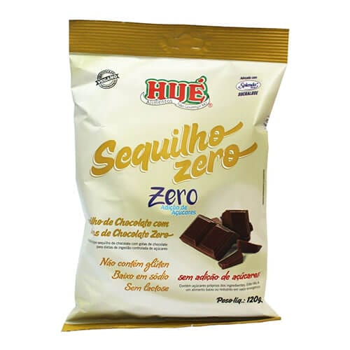 Sequilho de Chocolate com Gotas de Chocolate Zero Açúcar 120g