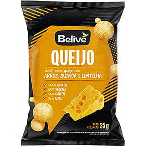Snacks Sem Glúten Queijo 35g