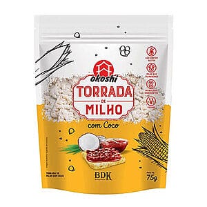 Torrada de Milho com Coco 75g