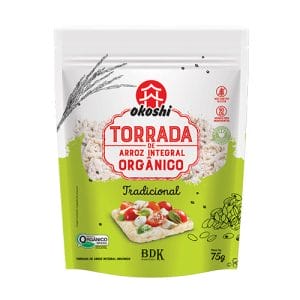 Torrada de Arroz Integral Orgânico Tradicional 75g