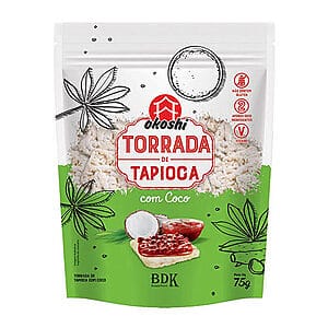 Torrada de Tapioca com Coco 75g