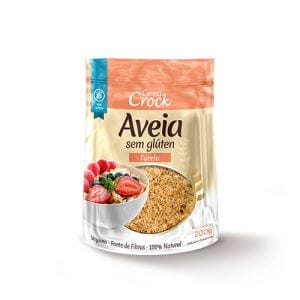 Farelo de Aveia Sem Glúten Cereal Crock 200g