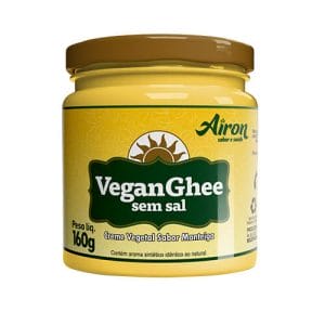Pure Ghee Vegetal Sem Sal Vegano 160g