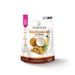 Biscoito Sequilhos de Coco com Tâmaras Sem Glúten 120g