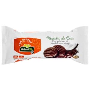 Biscoito Coco com Chocolate Sem Glúten 140g