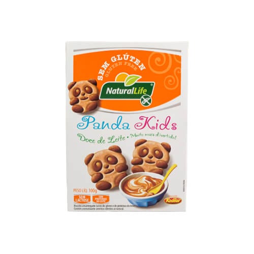 Panda Kids Doce de Leite Sem Glúten Sem Lactose 100g