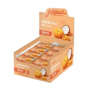 Abóbora com Coco Zero Açúcar Caixa com 24un de 20g