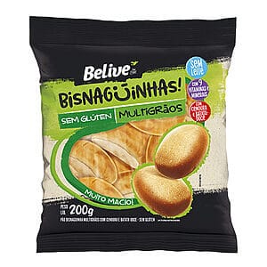 Bisnaguinhas Multigrãos Sem Glúten 200g