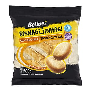 Bisnaguinhas Tradicional Sem Glúten 200g