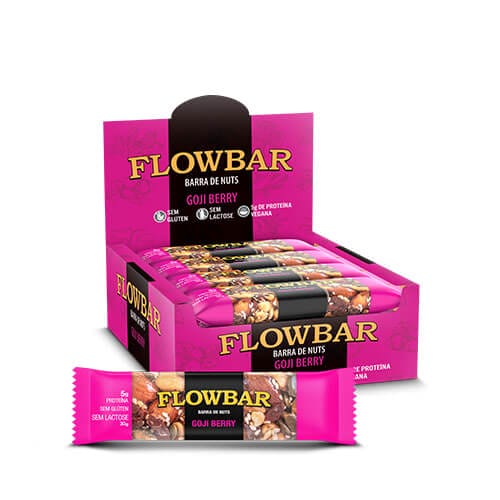 Barra de Nuts Gogi Berry Caixa com 12 un de 30g