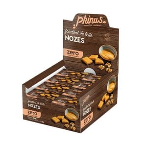 Fondant de Leite com Nozes Zero Açúcar Caixa com 24un de 20g