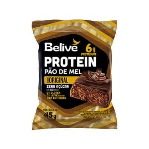 Pão de Mel Protein Zero Açúcar Original Caixa com 10 un de 45g