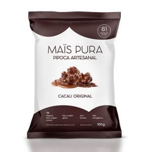 Pipoca Artesanal Cacau Original 100g