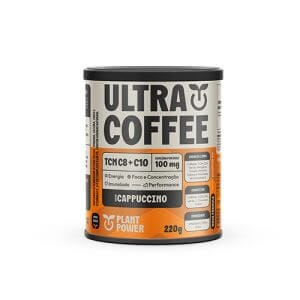 Suplemento Alimentar Ultra Coffee Cappuccino Pote 220g
