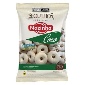 Sequilho Sem Glúten Coco 300g