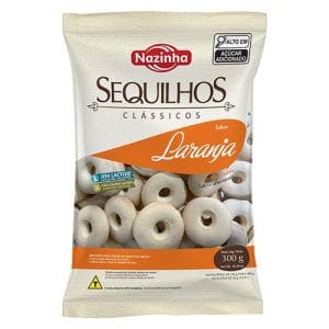 Sequilho Sem Glúten Laranja 300g
