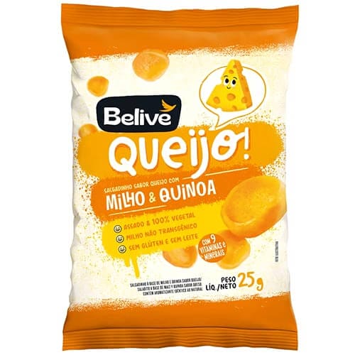 Salgadinho Sem Glúten Queijo Kids 25g