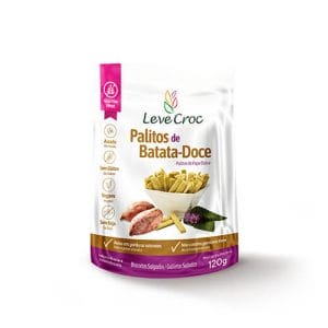 Biscoito Palitos Salgados Batata Doce Sem Glúten 120g