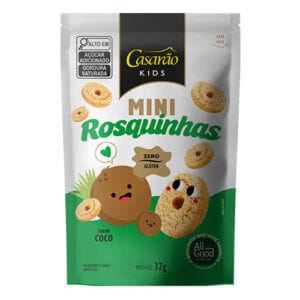 Mini Rosquinhas de Coco Kids Sem Glúten 32g