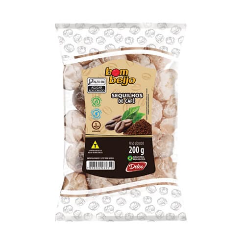 Sequilho Sem Glúten Café 200g