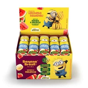 Barra de Frutas Kids Melancia Sem Açúcar Caixa com 20un de 22g