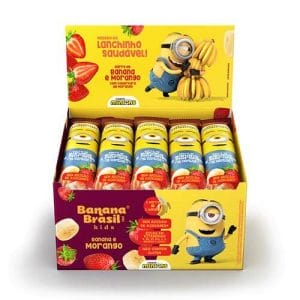 Barra de Frutas Kids Uva Sem Açúcar Caixa com 20un de 22g