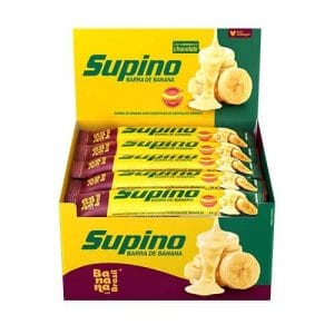 Barra de Frutas Supino Original Branco Caixa com 20un de 24g