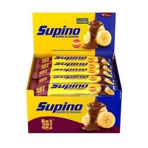 Barra de Frutas Supino Original ao Leite Caixa com 20un de 24g
