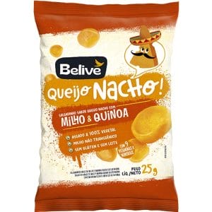 Salgadinho Sem Glúten Queijo Nacho Kids 25g