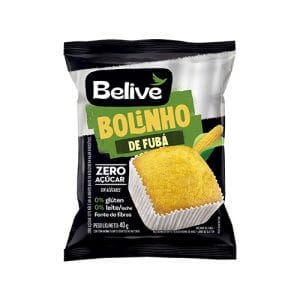 Bolinho Sem Açúcar Fubá Caixa com 10 un de 40g